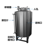 明光市康之兴不锈钢锥形储酒罐大型立式储酒罐源头直供量大从优